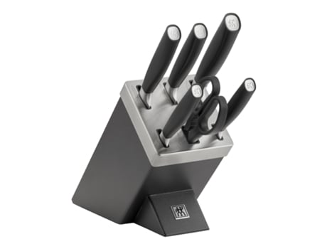 ZWILLING All * Star Bloco de Facas com Tecnologia Kis 7-Pçs Prata