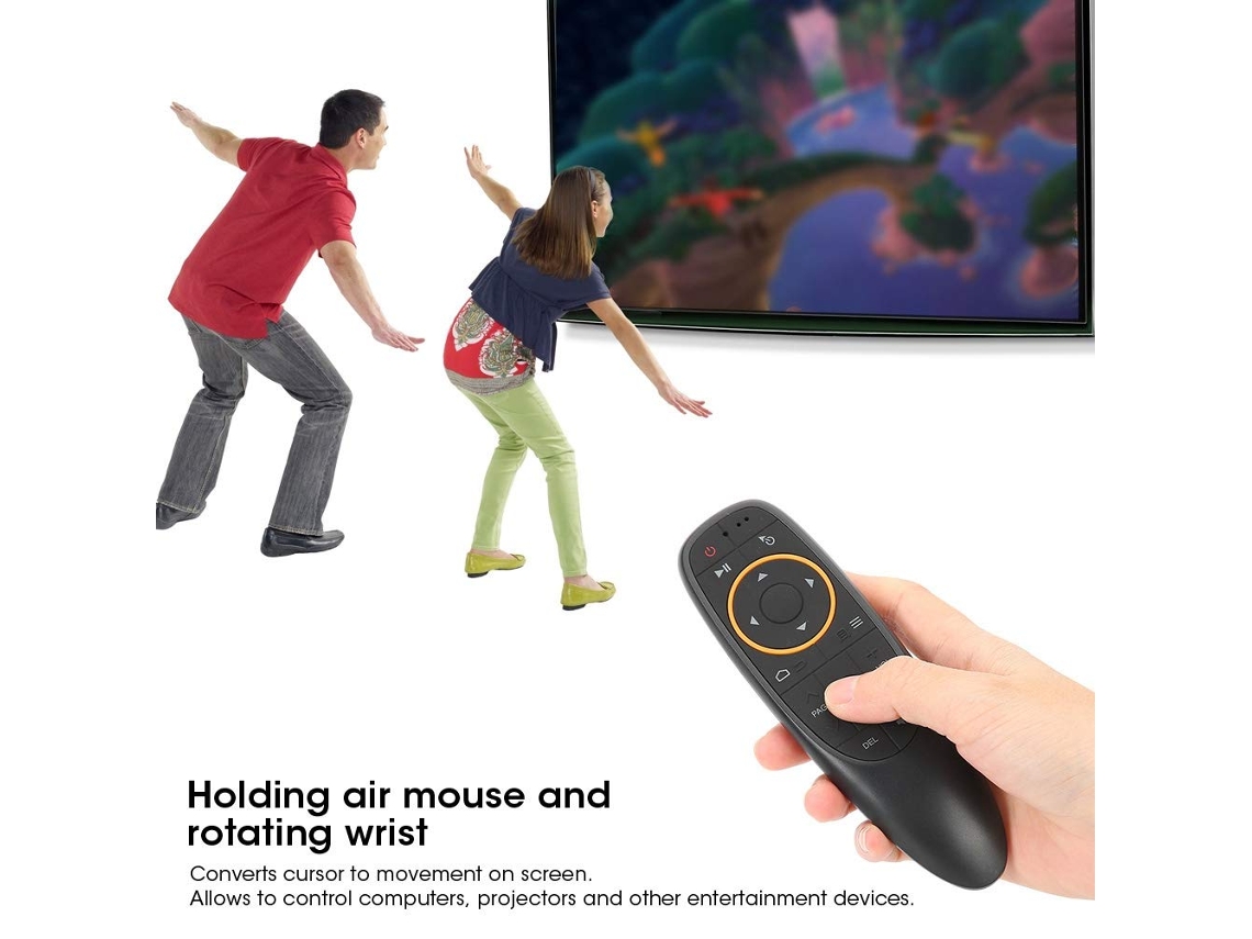 Controle Mini Teclado Air Mouse Wireless Sem Fio Android em