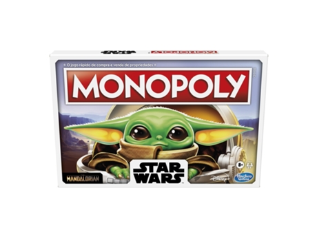 Jogo de Tabuleiro MONOPOLY Star Wars Baby Yoda (Idade Mínima: 8
