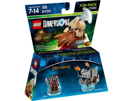 Dimensions:  Dimensions Fun Pack - Gimli (Idade mínima: 7 - 56 Peças)