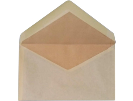 Envelope Empresarial Padrão 120X176Mm 70 G/M² Creme 500 Unidades