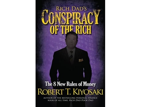 Livro Rich Dads Conspiracy of the Rich de Robert T Kiyosaki (Inglês)