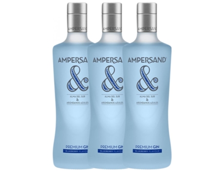 Gin AMPERSAND GIN Ampersand Gin Arándanos Gin (0.7 L - 3 unidades)