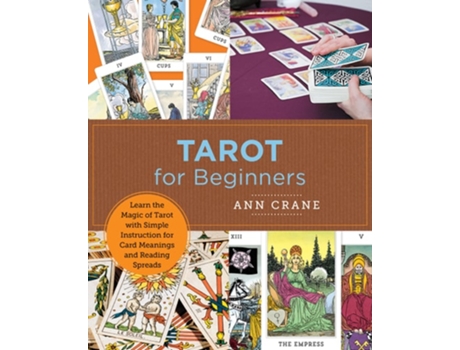 Livro Tarot for Beginners de Ann Crane (Inglês)