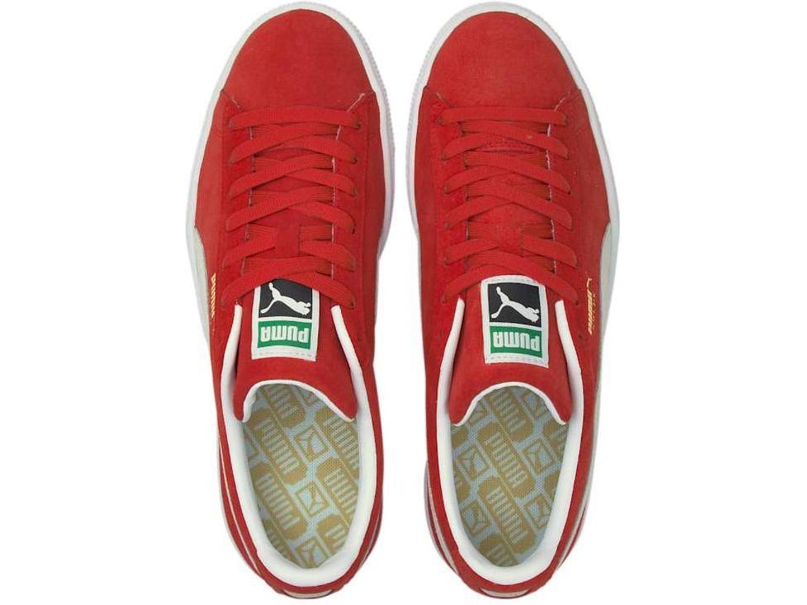 Puma suede clearance classic vermelho