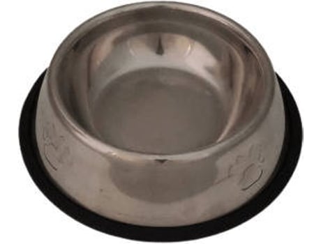 Comedouro para Cães, Gatos  Anti-derrapante 332280 (15 cm - Inox)