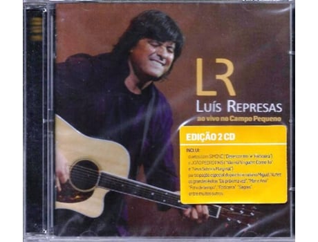 CD Luís Represas - Ao Vivo no Campo Pequeno (2CDs)