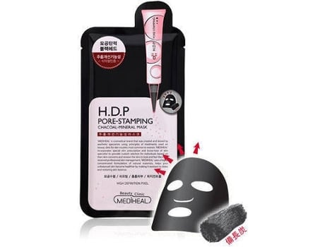 Tónico de Rosto  H.D.P Charcoal-Mineral Pore Stamping Mask (25ml)