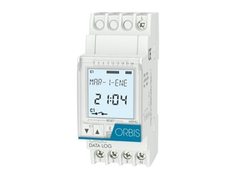 Temporizador Digital Data Log 230V ORBIS