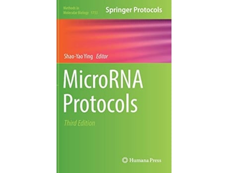 Livro MicroRNA Protocols Methods in Molecular Biology 1733 de Shaoyao Ying (Inglês)