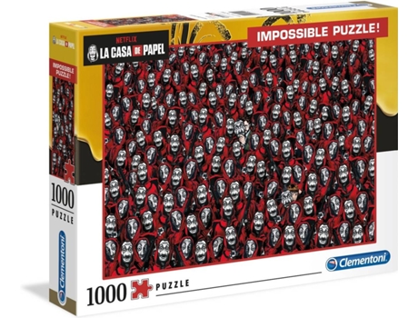 Puzzle  Impossible - Casa de Papel (1000 Peças)