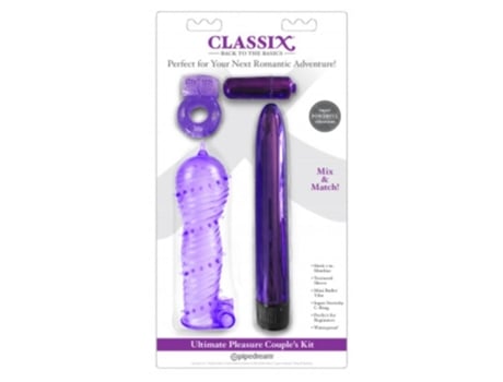 Kit Casais Ultimate Pleasure Roxo CLASSIX