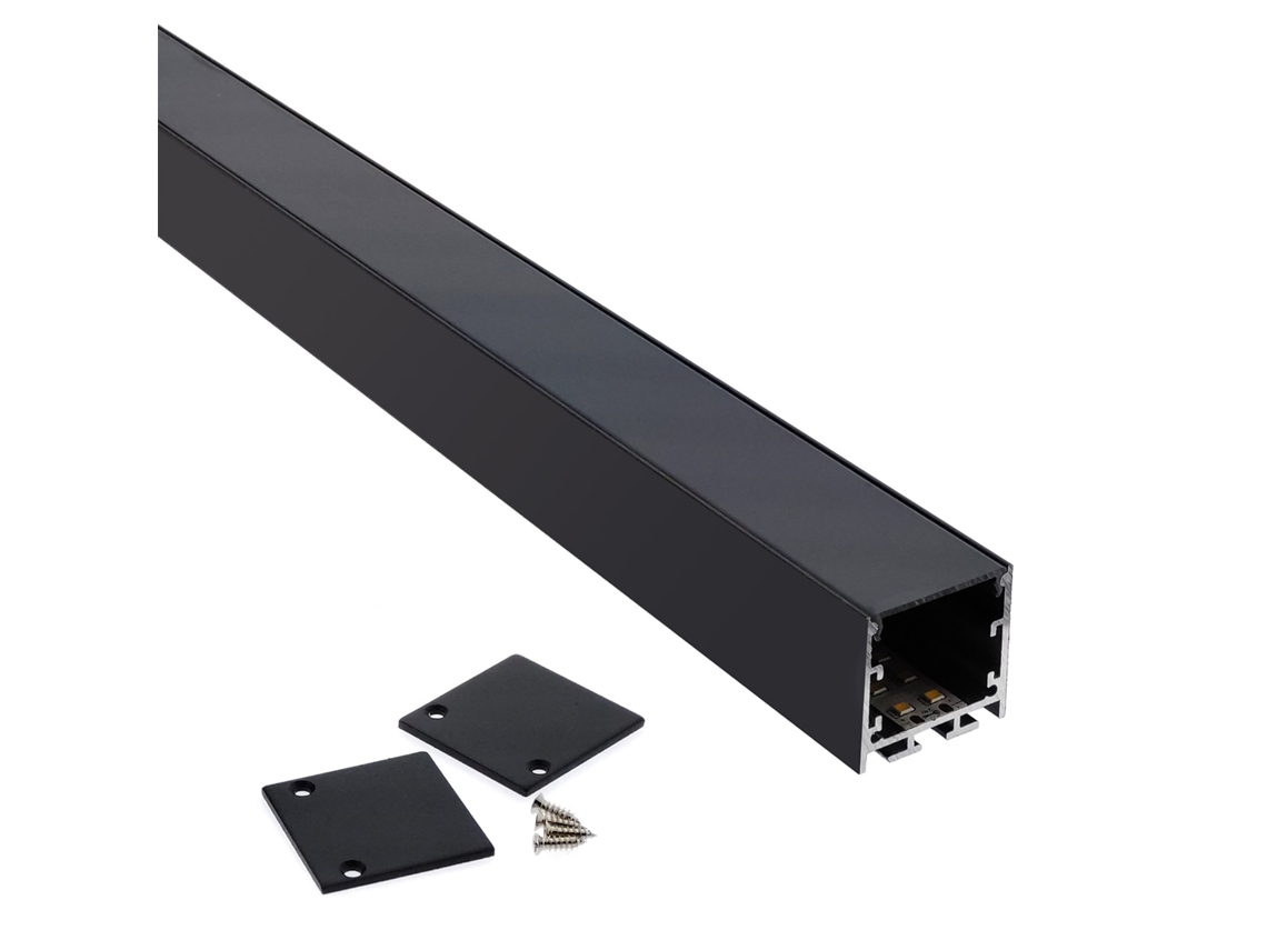 Perfil Aluminio Vart Suspend Para Fitas Led Metro Ledbox Worten Pt