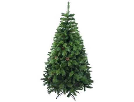 Árvore de Natal Combinada de Folhas (210Cm 960Tips - Verde)