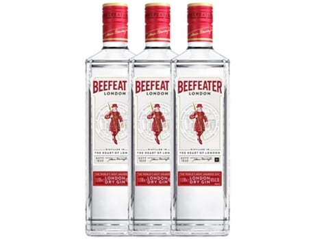 Gin BEEFEATER Beefeater (1 L - 3 unidades)