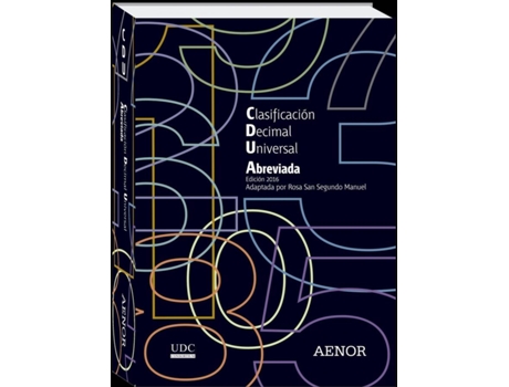 Livro Clasificación Decimal Universal Abreviada de Vários Autores (Espanhol)