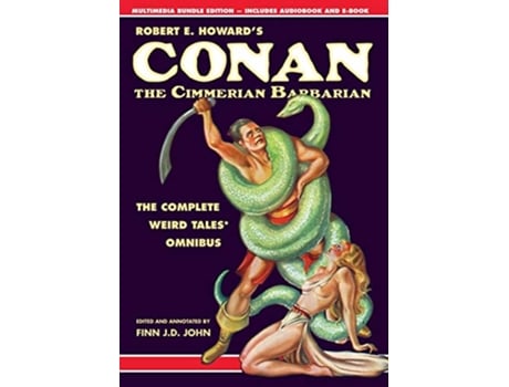 Livro Robert E. Howards Conan the Cimmerian Barbarian de Robert E Howard e Finn J D John (Inglês - Capa Dura)