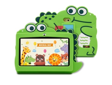 Tablet infantil WINTOUCH, 7 polegadas, 18GB, câmera dupla, autonomia de 7 horas