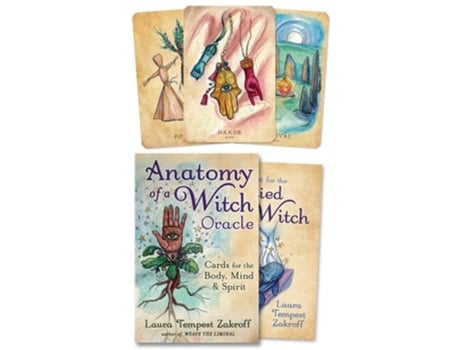 Livro Anatomy of a Witch Oracle de Laura Tempest Zakroff (Inglês)