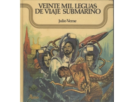 Livro Veinte Mil Leguas De Viaje Submarino de Jules Verne (Espanhol)