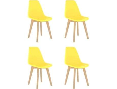 Cadeira  289117 (Amarelo - 46 x 53.5 x 82 cm - Plástico)