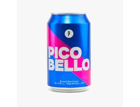 Cerveja BRUSSELS BEER PROJECT Pico Bello Hazy Zero IPA 33 cl (1 unidade)