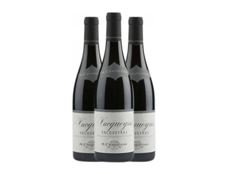 Vinho branco MICHEL CHAPOUTIER Vacqueyras (0.75 L - 3 Unidades)