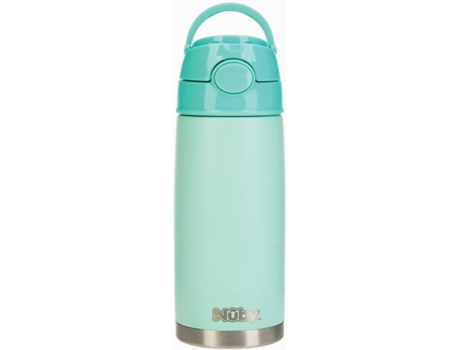 Mint steel thermos Saro Baby - Pandas