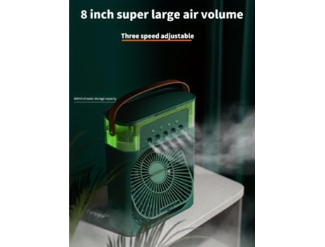 Ventilador RAMPOW de Ar Condicionado Refrigerador de Umidificação 600Ml de Capacidade de Água