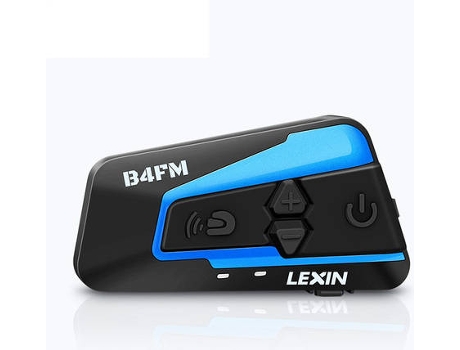 Auriculares Bluetooth LEXIN B4FM (On Ear - Azul)