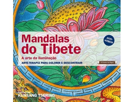 Livro Mandalas Do Tibete de Kunsang Tsering (Português)