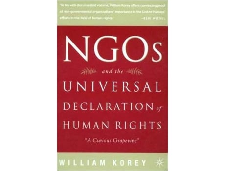 Livro NGOs and the Universal Declaration of Human Rights de Ramon Cabrera (Espanhol)