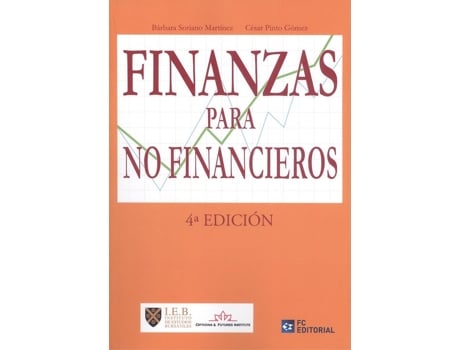 Livro Finanzas Para No Financieros. 4ªedición de Bárbara Soriano Martínez (Espanhol)