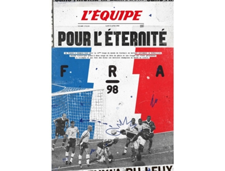 Cartaz de Digigrafia PLAKAT L'Equipe France 98