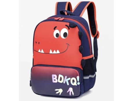 Mochila infantil para meninos meninas mochila escolar dinossauro bolsa ergonômica 32x26x14cm MILES