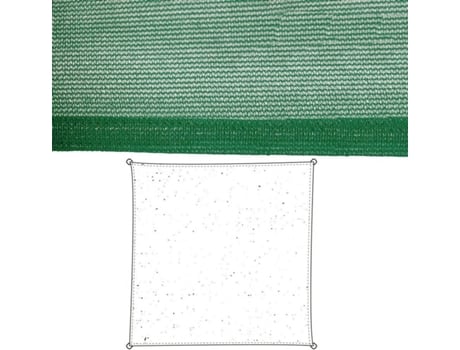 Toldo  Quadrado (Verde - 5x5 m - Fibra)