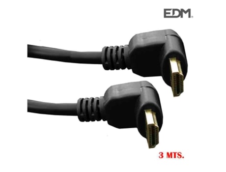 CONEXÃO HDMI SUPRA CURVA 90º 3M 