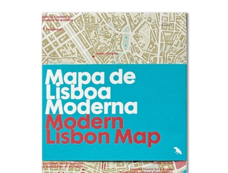 Livro Modern Lisbon Map de Elisa Pegorin (Inglês)