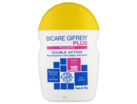 Bicare Plus Bicarbonato de Sódio Bromelaína 60 G GIFRER