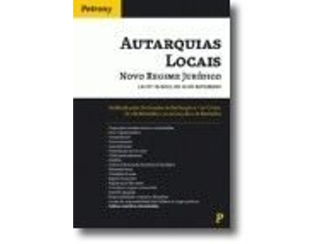 Livro Autarquias Locais Novo Regime de Petrony (Português)