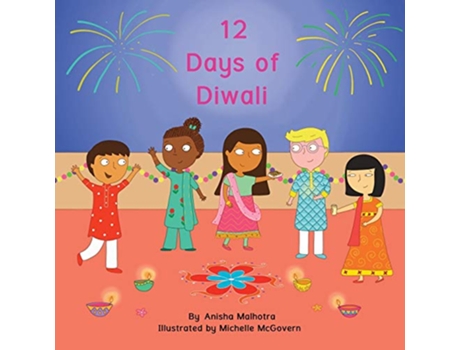 Livro 12 Days of Diwali de Anisha Malhotra (Inglês)