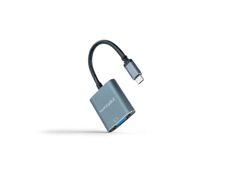 Adaptador Nanocable 10.16.4101-G/ USB Type-C Macho - VGA Fêmea