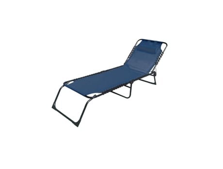 Ligstoel Marbueno Dobrável 190 x 27 x 58 cm - Azul