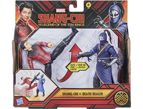 Figura de Ação  Shang-Chi vs. Death Dealer Marvel (Idade Mínima: 4 anos)