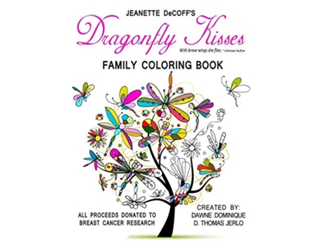 Livro Dragonfly Kisses Family Coloring Book de Dawné Dominique D Thomas Jerlo (Inglês)