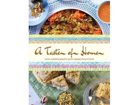 Livro a taste of home de nisreen kanbour,malak albetare (inglês)