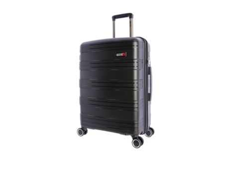 Mala de Viagem Média 64X45X25 Resistente Trolley Bagagem para Avião CORONEL TAPIOCCA