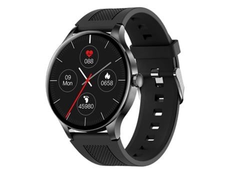 Smart Watch Ny20 Monitor Esportivo de Frequência Cardíaca e Pressão Arterial À Prova D'Água Preto GODTVAGT