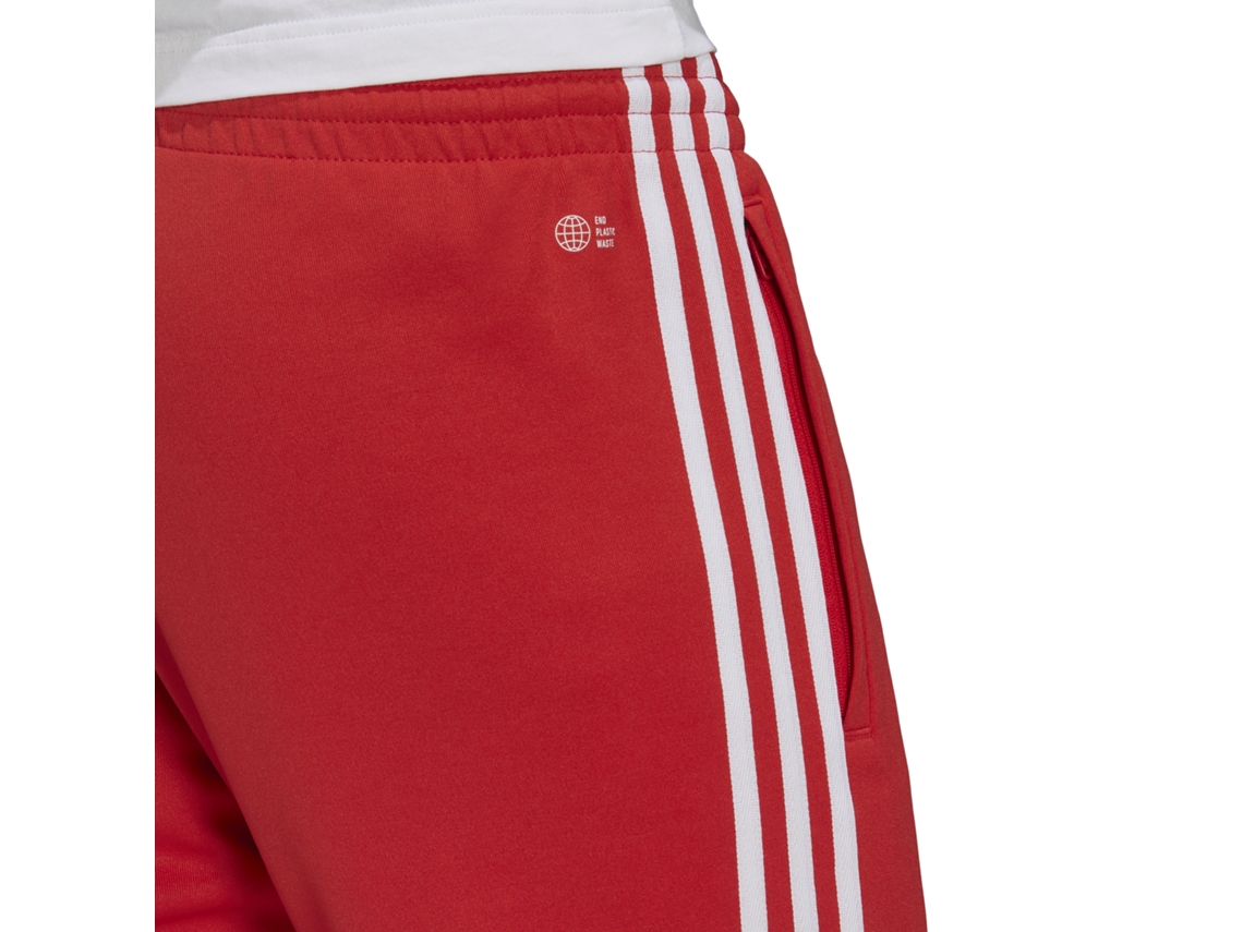 Adidas Men's SST Track Pants, Lush Red 
