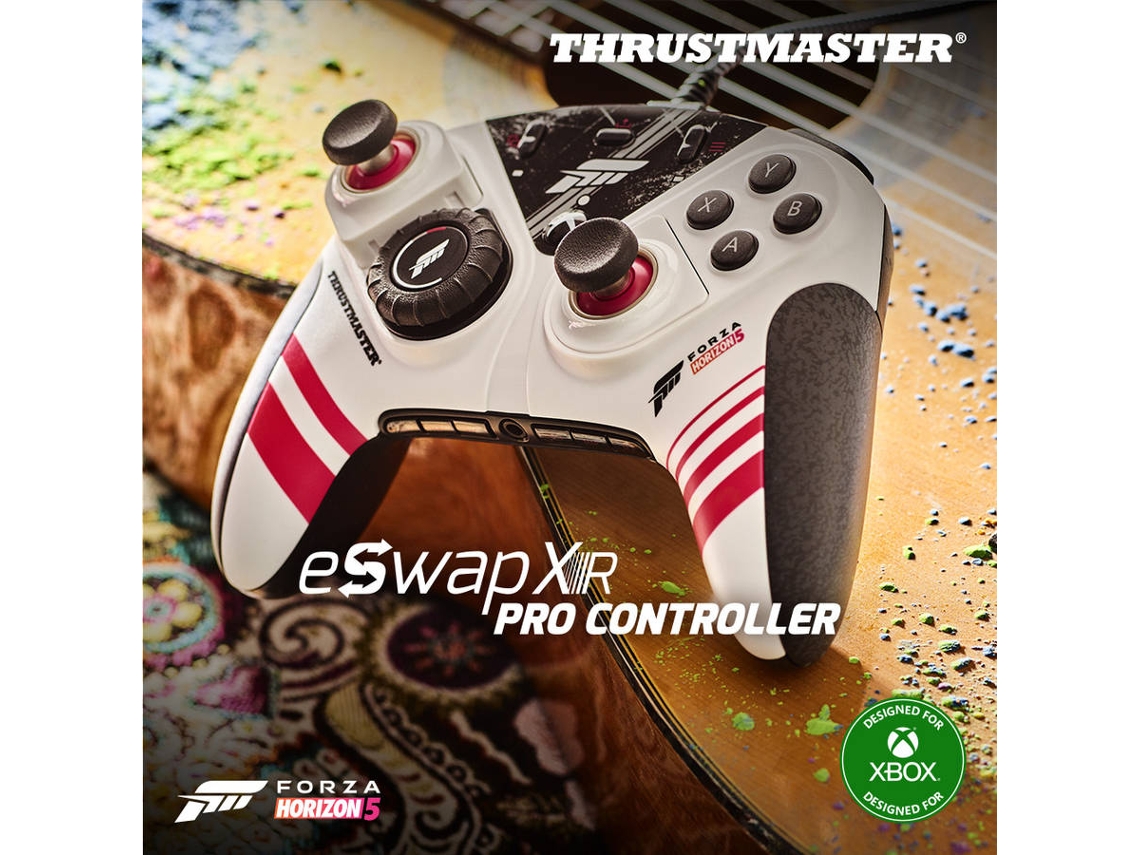 Comando Xbox One THRUSTMASTER Forza Horizon 5 Preto e Branco